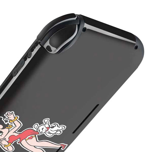 Betty Boop With Puppy Nintendo Switch Lite Skin